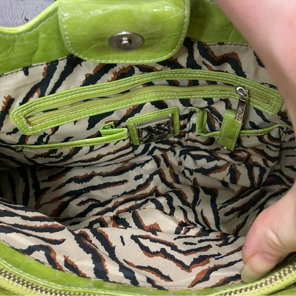 Lime Green designer bag by MAXX New York - Picture 10 of 12